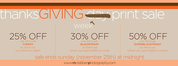 2012ThanksGIVINGsale